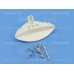 Ручка люка белая Merloni, Ariston, Indesit (C00075323) Ручка люка белая Merloni, Ariston, Indesit (C00075323)