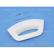 Ручка люка белая Merloni, Ariston, Indesit (C00285747)