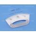 Ручка люка белая Merloni, Ariston, Indesit (C00285747) Ручка люка белая Merloni, Ariston, Indesit (C00285747)