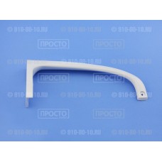 Ручка двери холодильника Indesit белая нижняя (C00857155)