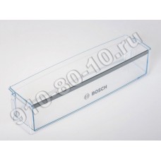 Балкон нижний прозрачный к холодильнику Bosch, Siemens (674382)