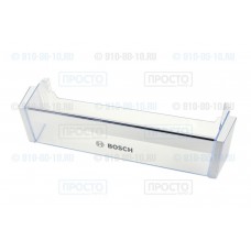 Балкон нижний прозрачный к холодильнику Bosch, Siemens, Neff (743239)